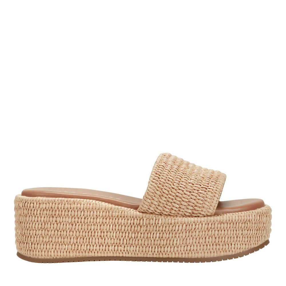 Daylin Flatform Sandal - Natural Raffia / Marc Fisher Online