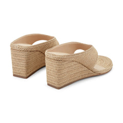 Udena Wedge Thong Sandal - Natural Raffia / Marc Fisher Sale