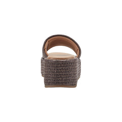 Daylin Flatform Sandal - Brown Raffia / Marc Fisher US