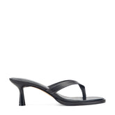 Antonia Leather Thong Sandal - Black Leather / Marc Fisher On Sale