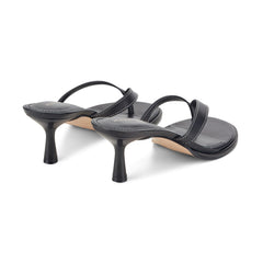 Antonia Leather Thong Sandal - Black Leather / Marc Fisher On Sale