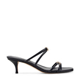 Baizel Leather Mule Sandal - Black Leather / Marc Fisher On Sale