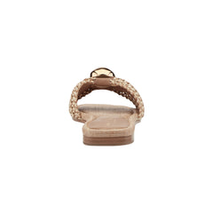 Nalena Flat Slide Sandal - Natural Multi / Marc Fisher Outlet