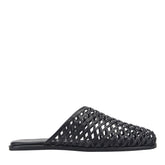 Lynzi Woven Leather Mule - Black Leather / Marc Fisher For Sale