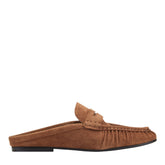 Jaynie Leather Mule Loafer - Natural Suede / Marc Fisher Online