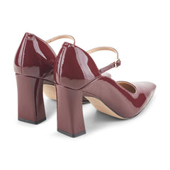 Genevie Mary Jane Pump - Red Patent Leather / Marc Fisher Outlet
