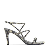 Denzi Strappy Leather Sandal - Snake Printed Leather / Marc Fisher Discount