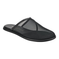 Larissa Mesh Flat Mule - Black Mesh / Marc Fisher Discount