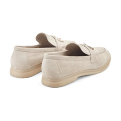Yanelli Casual Leather Loafer - Taupe Suede / Marc Fisher Online