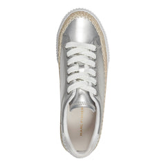 Spryng Platform Laceup Sneaker - Silver / Marc Fisher US