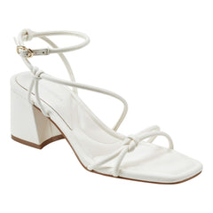 Gurion Block Heel Sandal - Ivory / Marc Fisher Sale