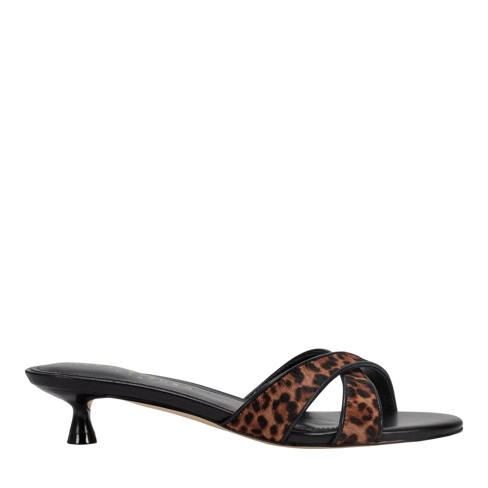 Tracey Slide Dress Sandal - Leopard / Marc Fisher On Sale