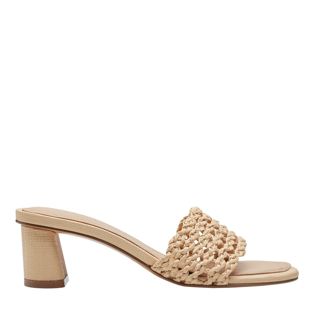 Jazmine Dress Slide Sandal - Natural Raffia / Marc Fisher Online
