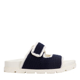 Brinleys Footbed Sandal - Navy/Cream / Marc Fisher Sale