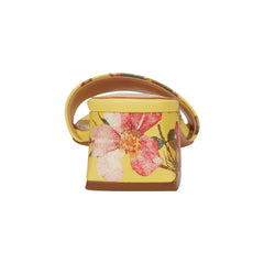 Olysa Slide Dress Sandal - Yellow Floral / Marc Fisher For Sale