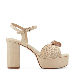 Candey Platform Sandal - Natural / Marc Fisher Sale