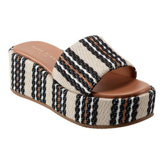 Daylin Flatform Sandal - Multi Stripe / Marc Fisher For Sale