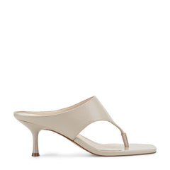 Adia Leather Thong Sandal - Ivory Leather / Marc Fisher Online