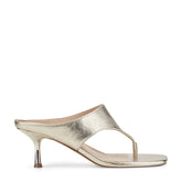 Adia Leather Thong Sandal - Platino Leather / Marc Fisher Sale