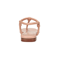 Maycee Thong Flat Leather Sandal - Natural Leather / Marc Fisher On Sale