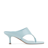 Adia Leather Thong Sandal - Light Blue Leather / Marc Fisher Online