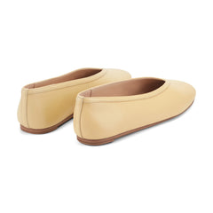 Gradi Leather Ballet Flat - Yellow Leather / Marc Fisher Online