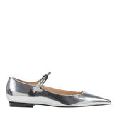 Trella Leather Mary Jane Flat - Silver Metallic / Marc Fisher Online
