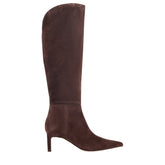 Esmee Leather Boot - Dark Brown Suede / Marc Fisher Online