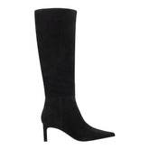 Eva Leather Boot - Black Suede / Marc Fisher Discount