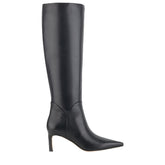Sabrina Leather Boot - Black Leather / Marc Fisher Discount