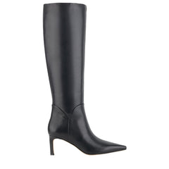 Sabrina Leather Boot - Black Leather / Marc Fisher Discount
