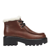 Percy Lug Sole Bootie - Dark Brown Leather / Marc Fisher Outlet