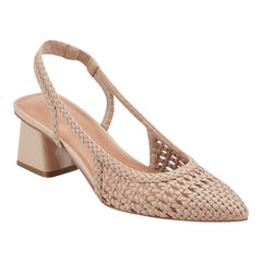 Latiya Woven Slingback Pump - Natural / Marc Fisher Online
