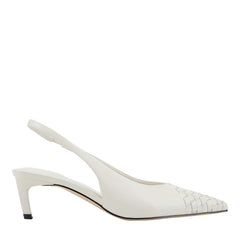 Rilly Leather Slingback Pump - Ivory Leather / Marc Fisher Sale