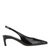 Rilly Leather Slingback Pump - Black Leather / Marc Fisher On Sale