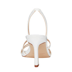 Nalina Slingback Sandal - White Patent / Marc Fisher US