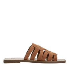 Kimiko Flat Slide Sandal - Natural / Marc Fisher US