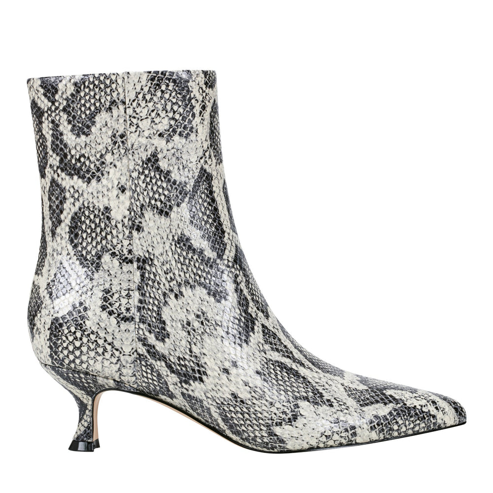 Iggy Dress Leather Bootie - Snake Printed Leather / Marc Fisher Outlet