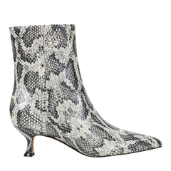 Iggy Dress Leather Bootie - Snake Printed Leather / Marc Fisher Outlet