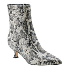Iggy Dress Leather Bootie - Snake Printed Leather / Marc Fisher Outlet