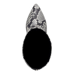 Lalita Foldover Dress Leather Boot - Snake Print / Marc Fisher On Sale