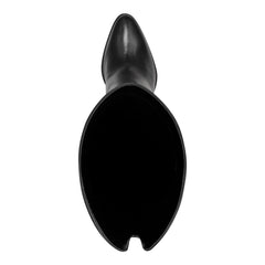 Lasli Over the Knee Leather Boot - Black Leather / Marc Fisher Discount