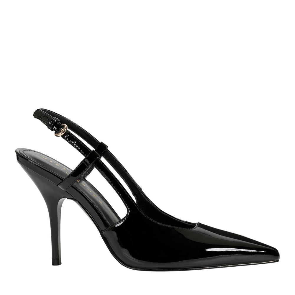 Torry Slingback Pump - Black Patent Leather / Marc Fisher US