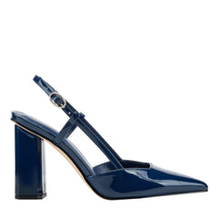 Dian Slingback Pump - Blue Patent / Marc Fisher Sale