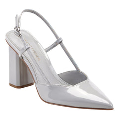 Dian Slingback Pump - Grey Patent / Marc Fisher US
