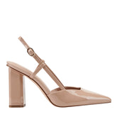 Dian Slingback Pump - Natural Patent / Marc Fisher On Sale