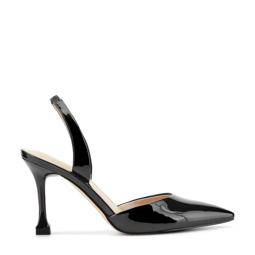Hadya Slingback Pump - Black Patent / Marc Fisher For Sale