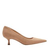 Calynna Leather Kitten Heel Pump - Natural Suede / Marc Fisher Sale