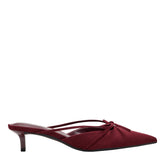 Florin Kitten Heel Mule - Dark Red / Marc Fisher For Sale