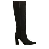 Yarli Leather Boot - Black Suede / Marc Fisher US